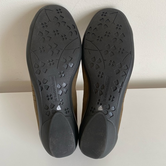 Naturalizer Novel Leather Slip-on Low Wedge Loafers Women's Size 7M N5 Comfort - Picture 14 of 16